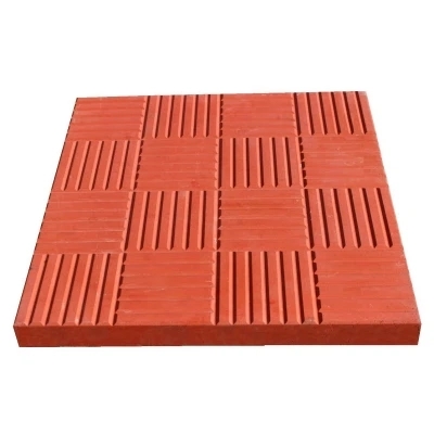 Плитка тротуарная (красная) Сетка 300*300*30мм
