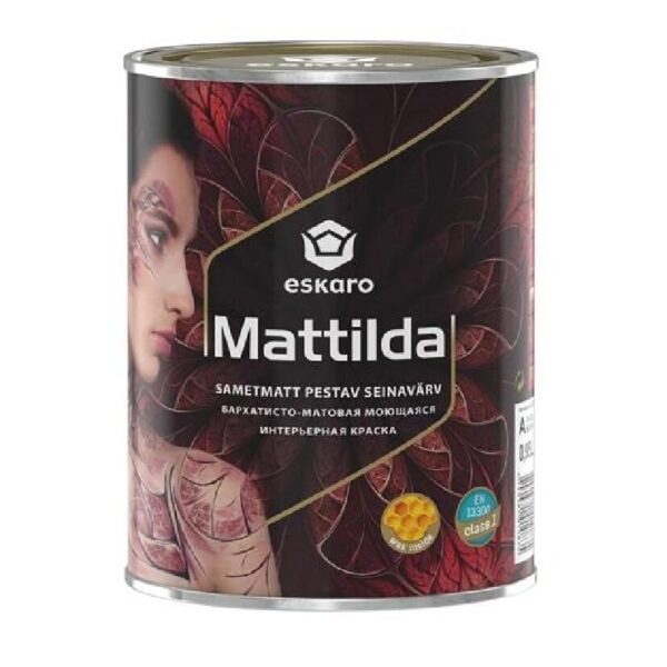 Краска акрилатная моющаяся матовая MATTILDA 0,95л