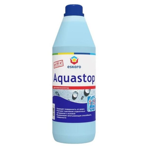 Грунт- влагоизолятор Eskaro Aquastop Classic (концентрат 1:5) 1 л