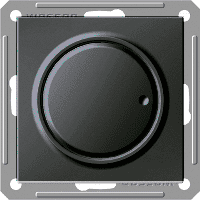 Механизм светорегулятора Wessen 59 600Вт (черный бархат)