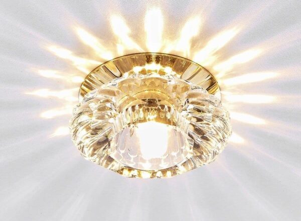 Светильник Ambrella D8180 золото прозрачный
