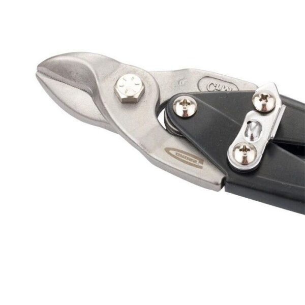 Ножницы по металлу GROSS 230мм прямой резки, двухкомпонентная рукоятка.