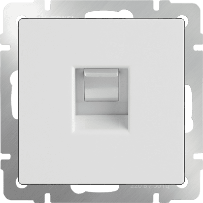 Розетка Werkel Ethernet RJ-45 (белая)