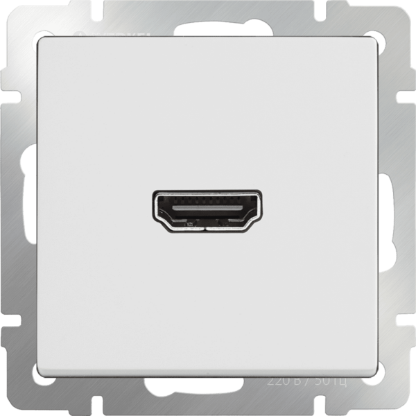 Розетка Werkel HDMI (белая) WL01-01-60