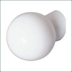 Светильник НББ-60 (пластик белый) прямое основание