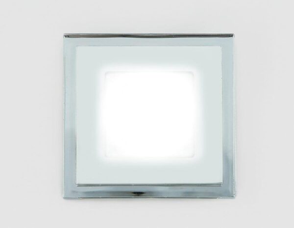 Светильник Downlight Squares S450/6+2 белый/теплый со стеклом