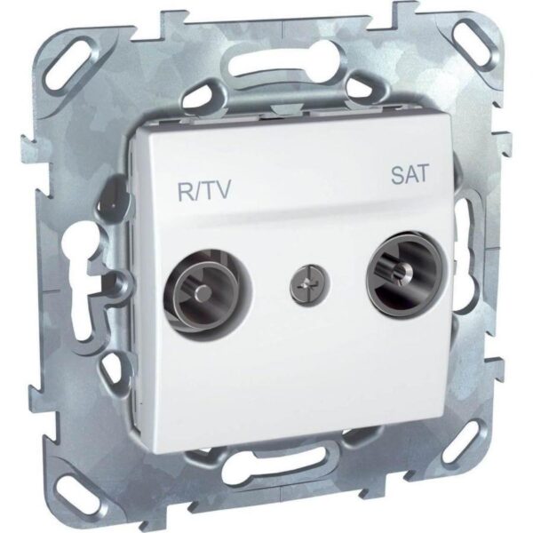 Розетка UNICA ТВ одиночная R-TVSAT (механизм белый) U5
