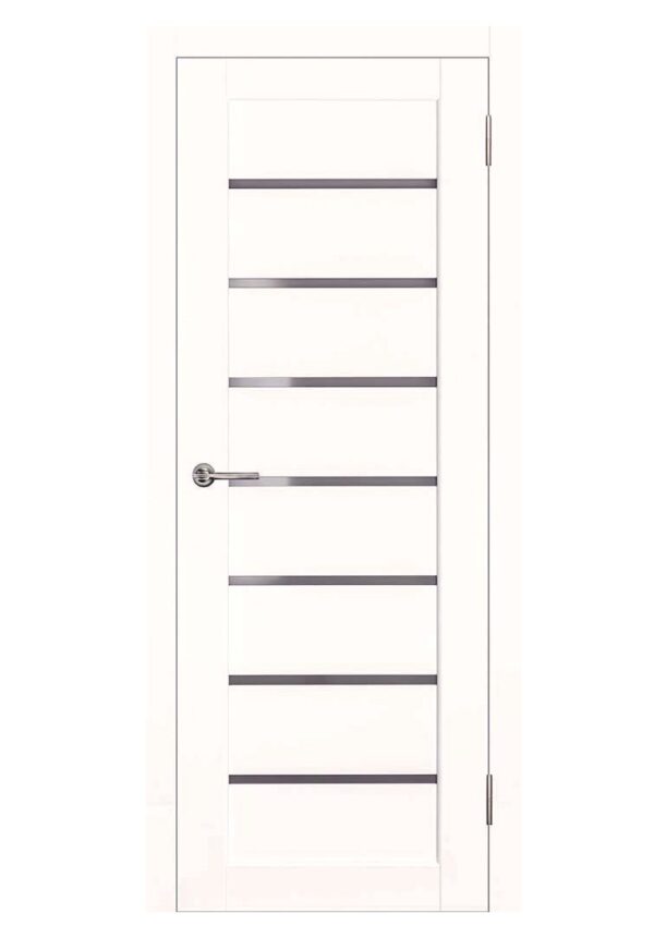 Дверное полотно Линия ПО мателюкс (800х2000) Эмалит белый